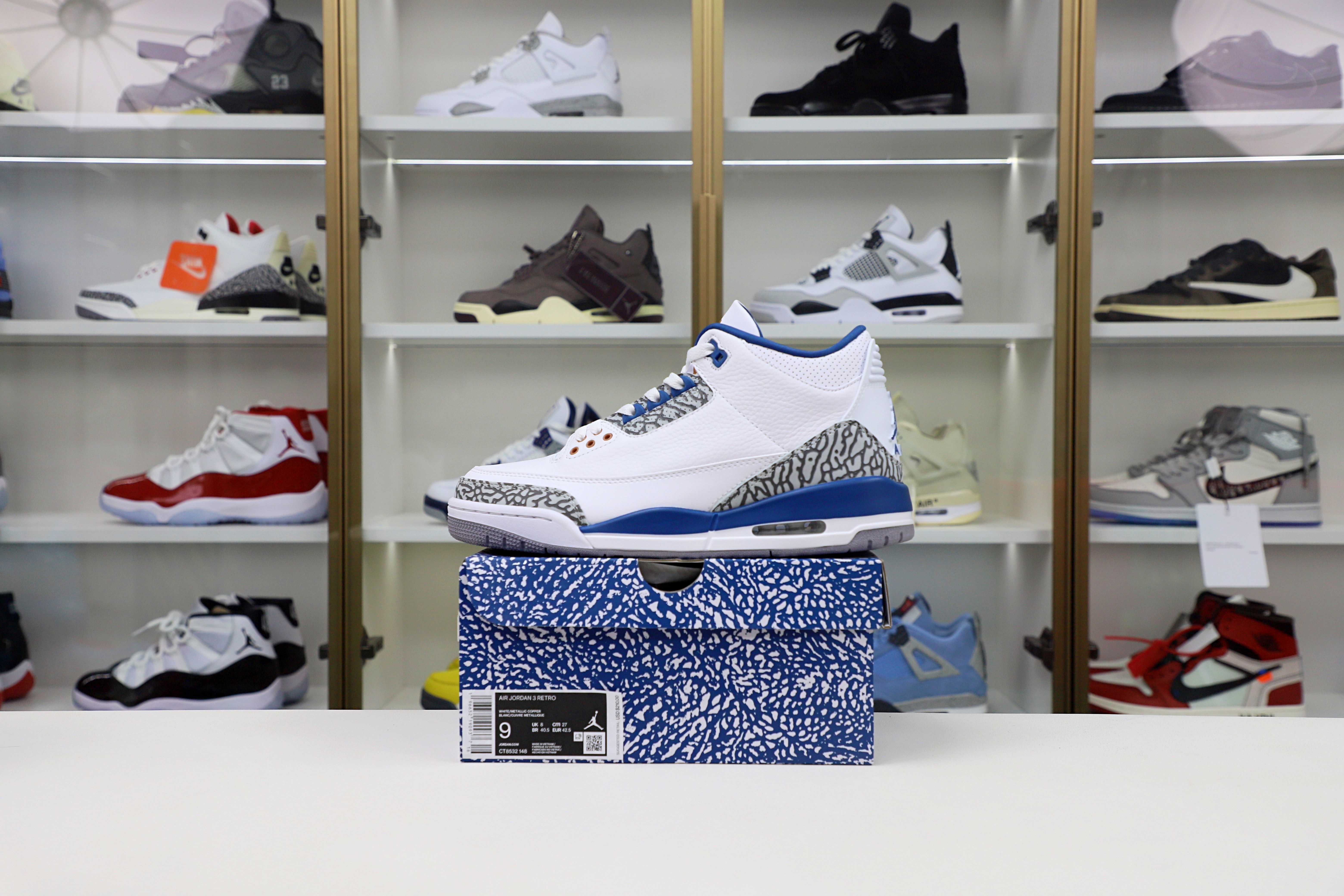 Jordan Air Jordan 3 retro"wizards"(CT8532-148)