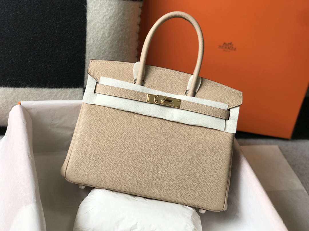 Hermès Bɪʀᴋɪɴ Trench coat grey platinum bag size: 25cm
