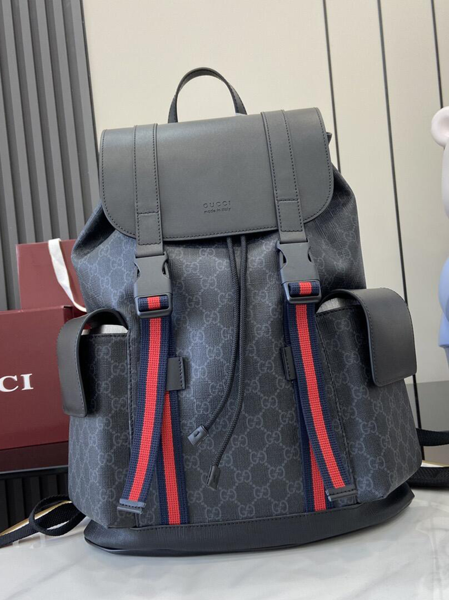Gucci Backpack Model: 495563. Size: 34*42*16cm