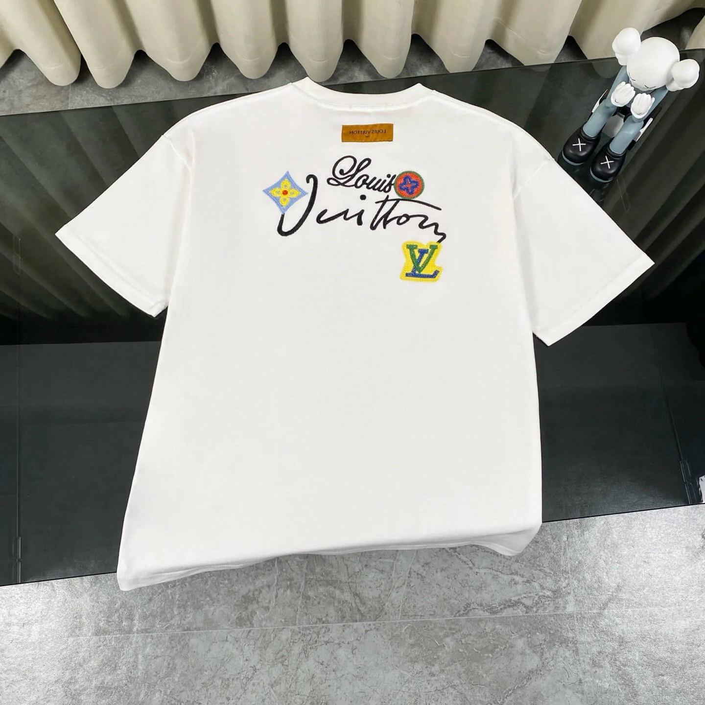 Floral Embroidery T Shirt