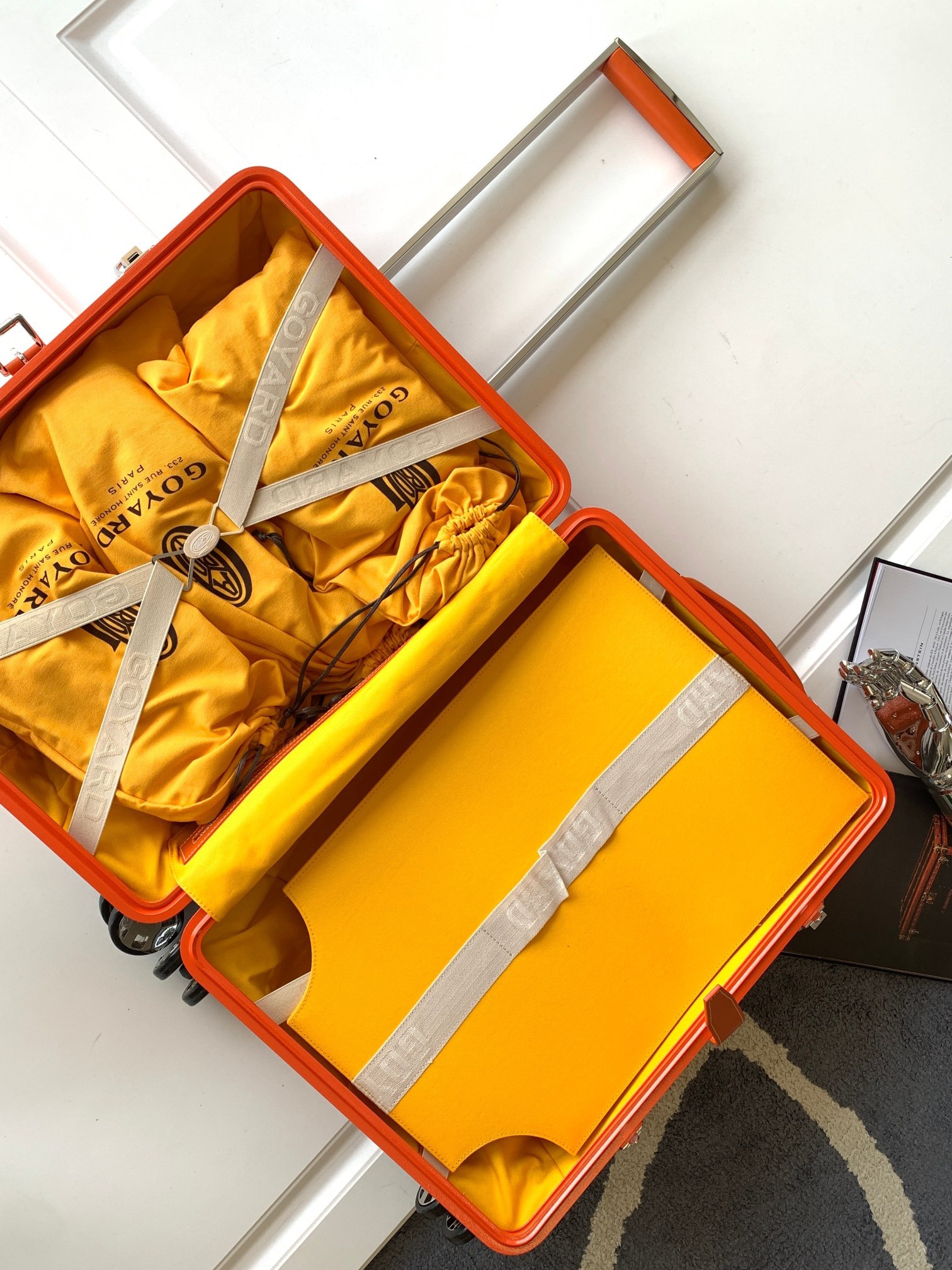 Goyard Rolling Suitcase