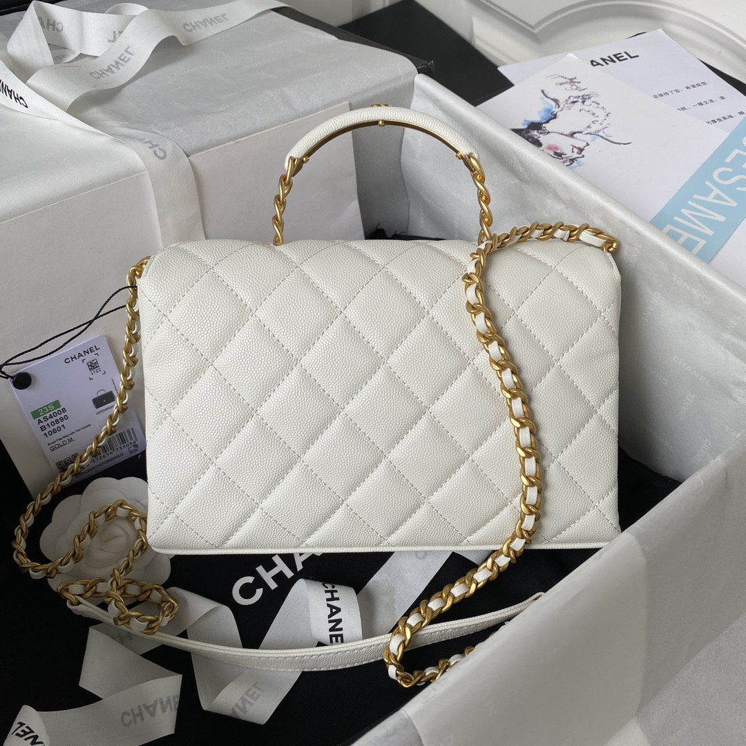 Chanle Small Flap Bag With Top Handle