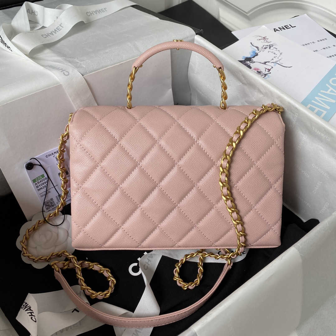 Chanle Small Flap Bag With Top Handle