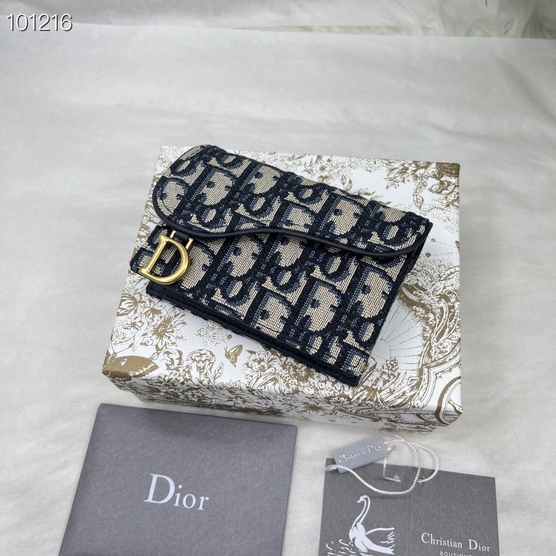 Saddle Lotus Wallet