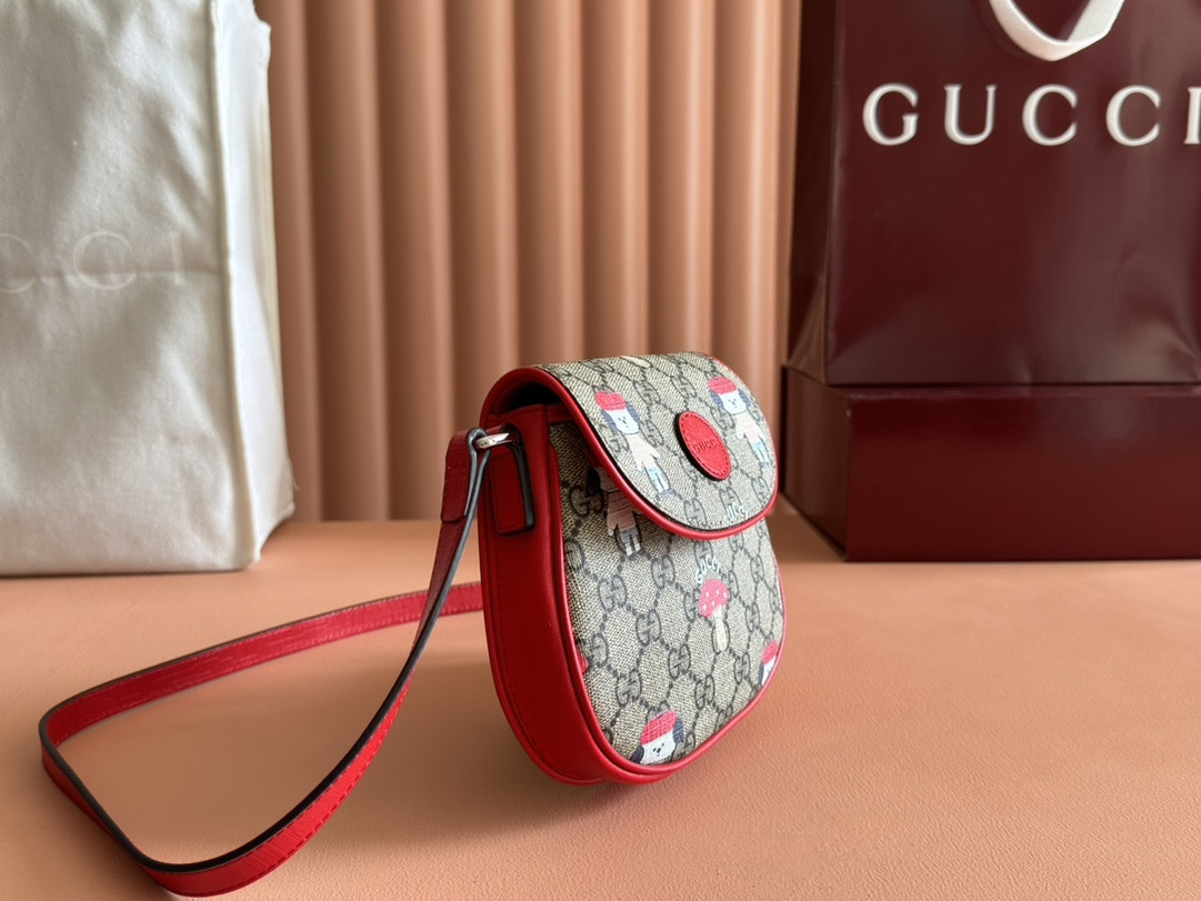 Gucci Children Printed Shoulder Bag