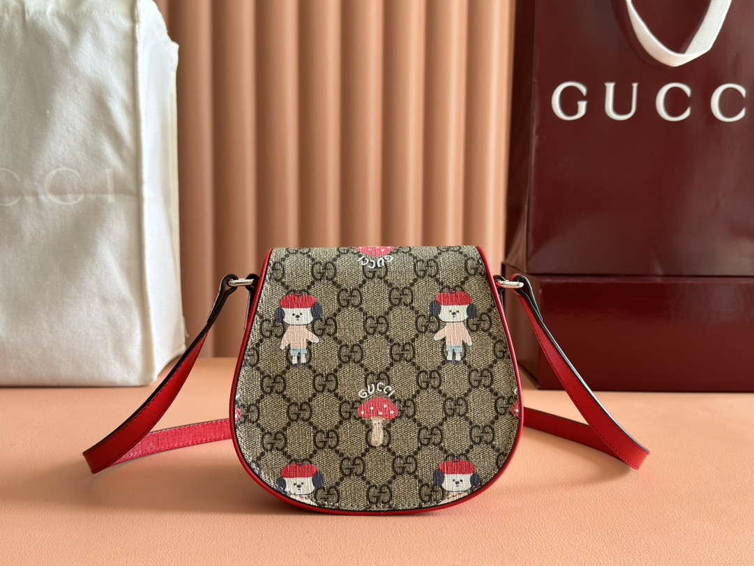 Gucci Children Printed Shoulder Bag